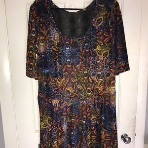 NWT Lularoe 3x Nicole dress